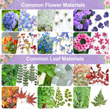 Suziko Large Flower Press Kit 10.8 x 6.9 inch for Adults Kids, Flower and Plant Preservation Kit, Arts and Crafts for Adults Leaf Press, Great Gift for Lovers Suziko