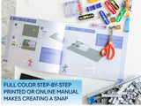 Snap Circuits BRIC: Structures | Brick & Electronics Exploration Kit | Over 20 Stem & Brick Projects | Full Color Project Manual | 20 Parts | 75 BRIC-2-Snap Adapters | 140+ BRICs Snap Circuits