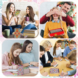 Fuyoooo 12 Pcs Mandala Diamond Painting Notebook DIY Mandala Cover Notebook Diamond Art Kits Notepad 5D Flower Diamond Journal Art Accessories for Adults Crafts Diamond Sketchbook with Tools Gift Fuyoooo