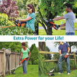 LBXR20 20V 3.0Ah Replacement for Black and Decker 20V Lithium Battery LB20 LBX20 LBXR20-OPE LBXR2020-OPE LB2X4020-OPE LBXR20B-2 LST220 LST300,with 16V/20V Multiple Volt Output Battery Charger ORHFS