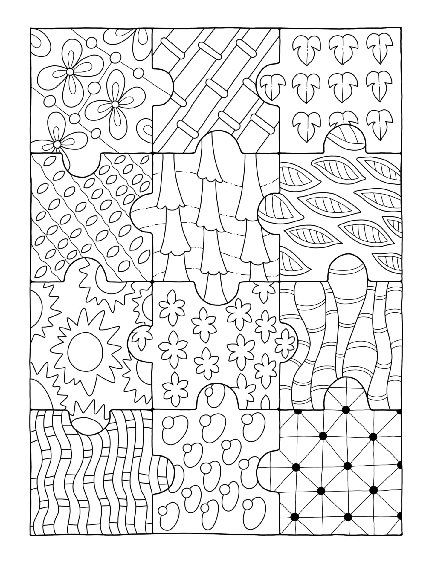 Mindfulness Patterns: Coloring Book with Creative Pattern Designs for Stress Relief and Relaxation