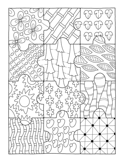 Mindfulness Patterns: Coloring Book with Creative Pattern Designs for Stress Relief and Relaxation