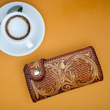 Realeather Silver Edition Long Leather Wallet Leathercraft Kit Realeather