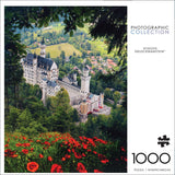 Buffalo Games - Florian Olbrechts - Schloss Neuschwanstein - 1000 Piece Jigsaw Puzzle for Adults -Challenging Puzzle Perfect for Game Nights - Finished Size is 26.75 x 19.75 Buffalo Games
