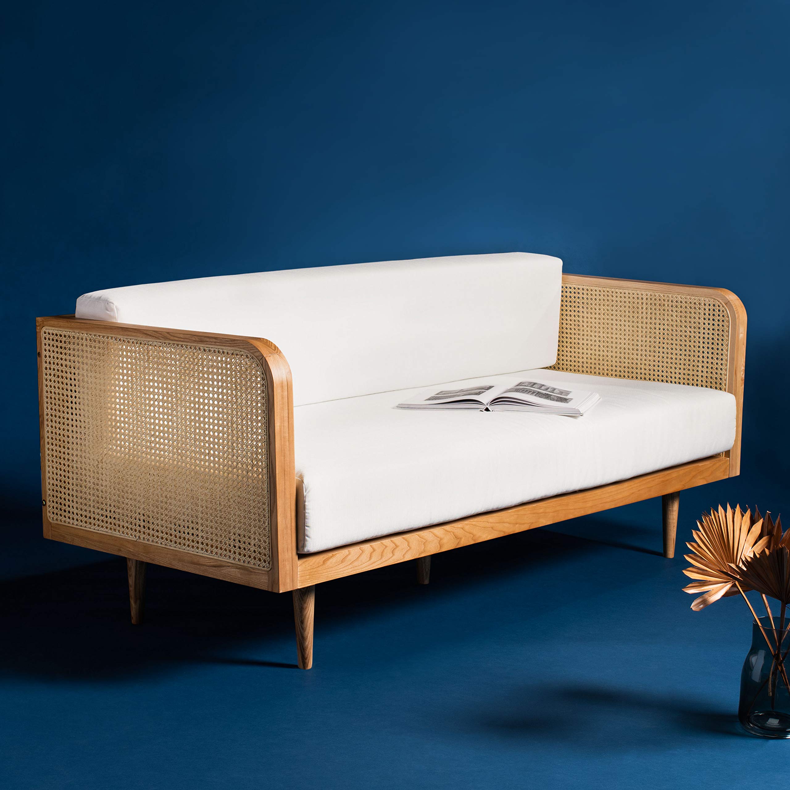 Safavieh Couture Helena Rattan Daybed - Thumbnail 3