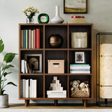 GAOMON Cube Bookshelf Organizer, Freestanding Open Bookcase with Leg Base, Modern Storage Shelf for Home Office Living Room Bedroom GAOMON