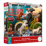 Ceaco - Off to The Market - 500 Piece Jigsaw Puzzle Ceaco