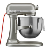 KitchenAid KSM8990CU 8-Quart Commercial Countertop Mixer, 10-Speed, Gear-Driven, Contour Silver KitchenAid
