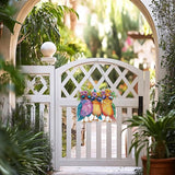 HEIBAGO Birds Hanging Diamond Art Kits for Adults, Fall Special Shaped Crystal Diamond Painting Ornament Kit, DIY Double-Sided Pattern Window Pendant Gem Art Kit for Home Wall Decor 8.3x8.3inch HEIBAGO