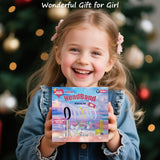 GO2HEJING Headband Making Kit for Girls - Make Your Own Fashion Headbands, Hair Accessories for Girls, DIY Arts and Crafts Gifts for Ages 6-9 Years Old GO2HEJING