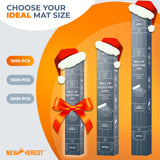 Newverest Jigsaw Puzzle Mat Roll Up, Saver Pad 39.4” x 23.6” Portable Keeper Up to 1000 Pieces with Non-Slip Rubber Bottom and Polyester Top + 3 Puzzle Sorting Trays, Travel-Friendly Storage Bag Newverest