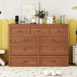 KEIKI Full Murphy Bed Cabinet with Storage Drawer and Charging Station, USB Port, Solid Pine Murphy Bedframe for Home Office, Studio or Guest Room,Walnut KEIKI