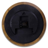 Kesin Wall Clock Wood 14 Inch Silent Wall Clocks Large Decorative Battery Operated Non Ticking Analog Retro Clock for Living Room, Kitchen, Bedroom Kesin