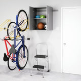 HangUps Upper Storage Cabinet, 24", Light Gray Prepac