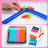 CCTVRTV Weaving Loom Kit Toys for Kids and Adults, Potholder Loops DIY Arts and Crafts for Boys and Girls Ages 5 6 7 8-12 13, Easy Potholder Loom Knitting Kits Gifts for Beginners, 252 Craft Loops CCTVRTV