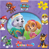 Paw Patrol My First Puzzle Book - Jigsaw Puzzles for kids, 10-page board book, 5 puzzles to enjoy Nickelodeon