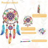 Sunovate DIY Dream Catchers Diamond Painting Kit - Handmade Craft for Boho Decor, Symbol of Good Dreams & Positive Energy, All-Inclusive Crafts for Adults (Vibrant) Sunovate
