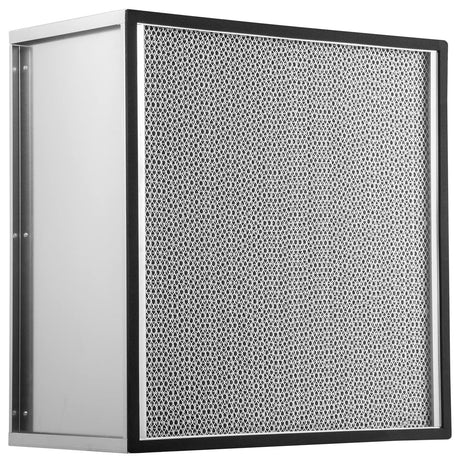 VEVOR Filter Replacement, 24'' x 24'' x 11.5'' AC Filter, HEPA Pleated Air Filter, Air Filter Replacement with Galvanized Frame, 99.97% Standard Filter Compatible for HEPA Filter Novair 2000 VEVOR