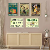 5 Pack of Diamond Art Kits for Adults,Funny Garden sign Diamond Painting kit Diamond Art Paintings Kit for Beginner Diamond Painting Kits for adults DIY Gem Art and Crafts for Home Wall Decor 12x16 in AIBOERL