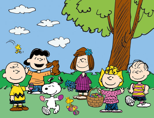 RoseArt - Peanuts - Easter Fun - 100 Piece Jigsaw Puzzle for Kids and Adults