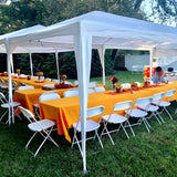 10'X30' Outdoor Gazebo, Canopy Tent Heavy Duty Wedding Party Tent with 8 Removable Sidewalls for Outdoor Wedding, BBQ, Camping, Backyard, Tents for Parties NChanmar
