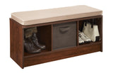 ClosetMaid 1309 3-Cube Storage Bench, Dark Cherry ClosetMaid