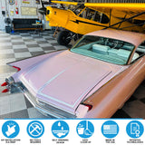 Big Floors GarageTrac Diamond, Interlocking Non-Slip Garage Flooring Tile, Durable, Modular, Heavy-Duty Copolymer, Easy Install (48 Pack), Graphite Big Floors