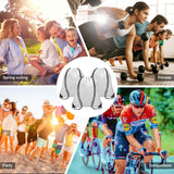 Grneric 10Pcs Drawstring Backpack Bulk Cinch Bag, Drawstring Bags Polyester for Gym Sports Beach Party Trip (White) Grneric