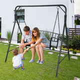 Outvita Metal Swing Stand, 550lbs Heavy Duty Steel A-Frame Stand Powder Coated Finish for Kids, Adults Outdoor Backyard Patio Porch Outvita