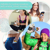 Frienda 10 Pieces Sublimation Blank Phone Wallet PU Leather Card Holder Pocket Adhesive Cell Phone Case Holder with 10 Pieces Collapsible Sublimation Phone Holders for Back of Most Smartphones Frienda