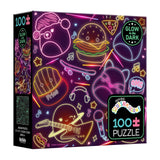 Buffalo Games - Glow in The Dark - Squishmallow Neon Lights - 100 Piece Jigsaw Puzzle Buffalo Games