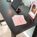 Sauder Beginnings Writing Table, Cinnamon Cherry finish Sauder