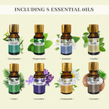 PIUH Deluxe Soap Making Kit for Soap Making,DIY Soap Making Full Set Kits Includes Soap Melter,4 lb Soap Base,8 Essencial Oils,Silicone Loaf Molds & Scraper,Cutter, 8 Dyestuffs for Adult & Kids Gift PIUH