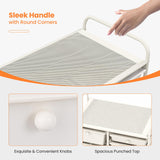 Giantex 15 Drawers Rolling Cart, Classroom Organizers, Storage Cart with Wheels, for Teacher Office Home School Supplies Tool Craft Art Paper Giantex