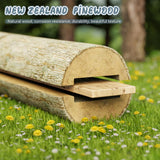 Catio Outdoor Cat Enclosure,4 Tiers Large Enclosures for Mulitiple Cats Walk in Cat Patio with Waterproof Roof, 74" Outdoor Catios with Hanging Hammock (Grey, 74”) QUYZE