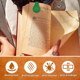 4PCS Magnetic Bookmarks, Leather Magnetic Bookmarks for Women, Double-Sided Magnetic Book Mark Clip Gift for Book Lover Readers Men Women Teachers Students, Book Accessories Mity rain