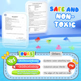 Nicella Magic Water Elf Toy Kit, Waters Pets, Aqua Water Gel with 20 Magic Gels and 20 Shape Molds, DIY Squishy Maker Kit, Kids Summer Crafts，Make Your Own Squishies Toys Crafts for Boys & Girls Nicella