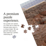 Badlands National Park, South Dakota, Rams Resting (1000 Piece Puzzle, Challenging Jigsaw Puzzle for Adults, Made in USA) Lantern Press