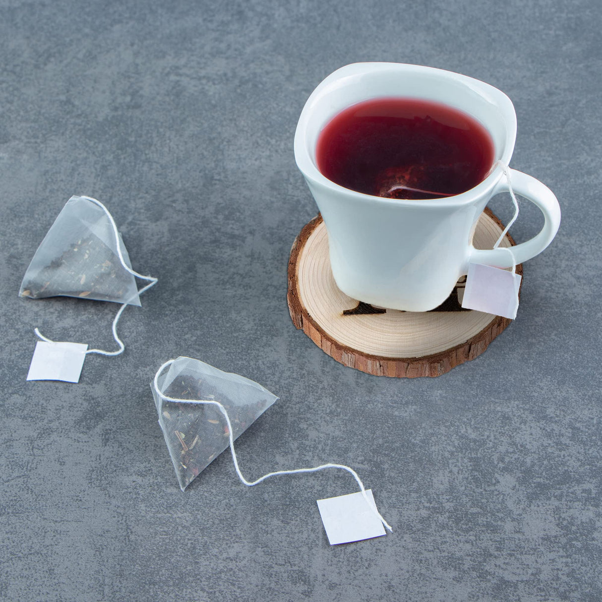 Personalized Coasters 2-Pack - Monogrammed Wooden Coasters for Drinks - Set of 2 Cup Coasters for Table - Premium Wood Coaster Set for Housewarming, Wedding Personalized Gifts Personalized Passion