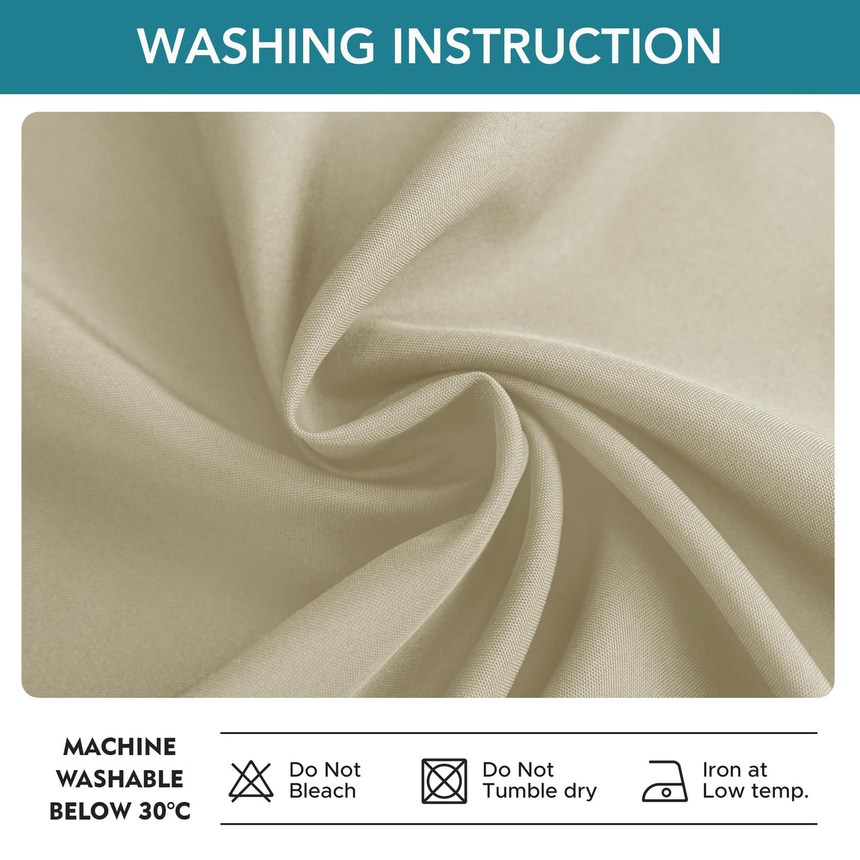 HolidayIdeas Outdoor Curtains for Patio Waterproof-4 Panels 54"x84"-Windproof Weatherproof Privacy Cream Outside Curtains-Grommet Top and Tab Bottom Drape for Gazebo, Porch, Pergola, Cabana, Backyard HolidayIdeas