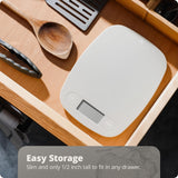 Greater Goods Digital Kitchen Scale - Cooking, Baking, Meal and Food Prep Scale, Weighs in Grams, Pounds and Ounces, Gray Greater Goods