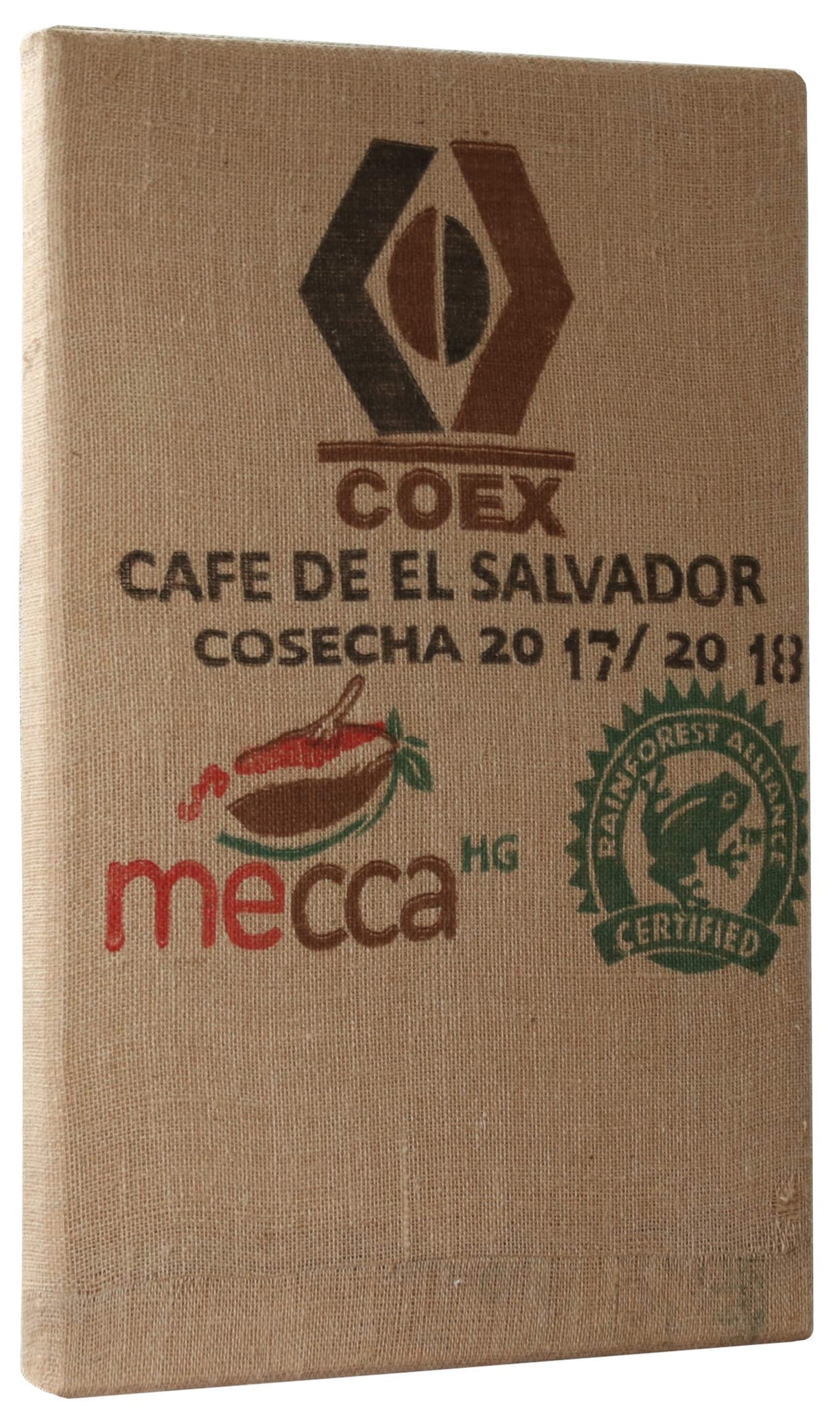 ATS Acoustics Sound Absorbing Acoustic Panel Authentic International Coffee Bean Burlap Bag Cafe Wall Art 24" x 36" x 2" ATS Acoustics