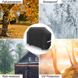 7130 Grill Cover for Weber Genesis II 3 Burner Grill & Genesis 300 Series Grills Waterproof, Windproof, Anti-UV Material Outdoor Fade Resistant BBQ Cover Compared to Weber 7130,58" Grill Cover AOREWTGGH