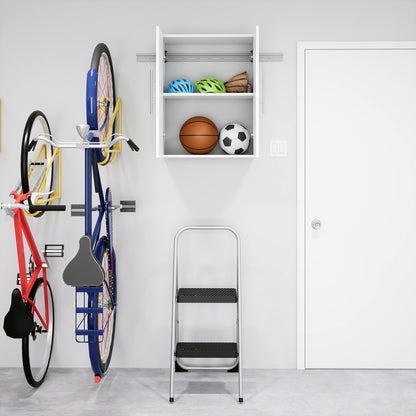 Prepac 24" White Wall Mount Storage Cabinet for Garage & Laundry Room - WoodArtSupply