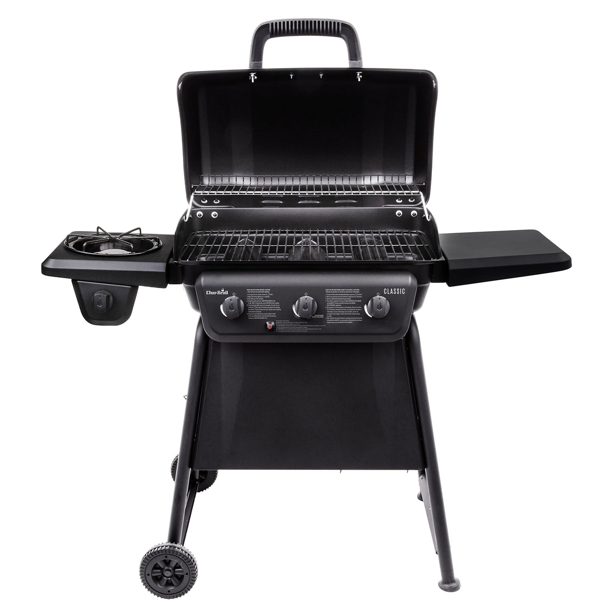 Char-Broil® Classic Series™ Convective 3-Burner with Side Burner Propane Gas Stainless Steel Grill - 463773817-P2 Char-Broil