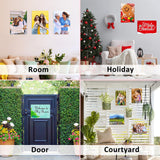 Beclumas 20 Pack 8''x10'' Sublimation Metal Photo Blanks, 0.45mm Aluminum Photo Sign Blank for DIY Printing, Wall Decor, Room Decor Beclumas