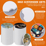 Ceramic Car Sublimation Blanks Cupholders Sandstone for Car Cup with Finger Notch for Easy Removal Car Ceramic Auto Cupholder Keep Vehicle from Cold Drink Sweat Stain Spill (100 Pieces) Frienda