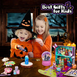 FAMOPLAY Mystery Potion Kit for Kids, Magic Mix Kit 18 Bottles, Witch Potion Making Kit, Magic Crystal Castlel, Halloween Decorations Birthday Gifts Toys for Boys and Girls Age 6 7 8 9 10+ FAMOPLAY