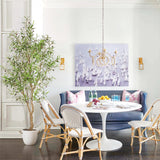 FEELEAD 7ft Faux Olive Tree - Fake Potted Olive Silk Tree with Planter Natural Olive Branches and Realistic Leaves Artificial Tree for Home House Office Decor Indoor FEELEAD