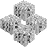 Happybuy Tiles Interlocking 50 PCS Gray, Drainage Tiles 12x12x0.6 Inches, Deck Tiles Outdoor Floor Tiles, Outdoor Interlocking Tiles, Deck Flooring for Pool Shower Bathroom Deck Patio Garage Happybuy